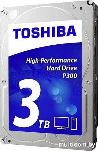 Жесткий диск Toshiba P300 3TB [HDWD130EZSTA]