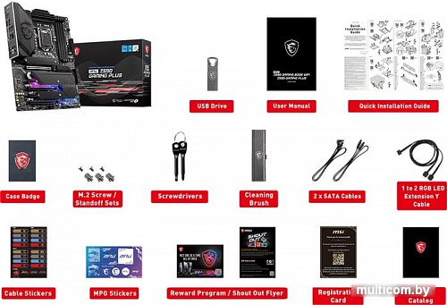 Материнская плата MSI MPG Z590 Gaming Plus