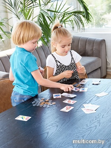 Развивающая игра Десятое королевство Денежка. Играем в магазин. Покупаем одежду и обувь 03573