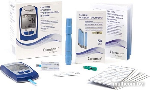 Глюкометр ЭЛТА Сателлит Экспресс (ПКГ-03)