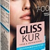 Крем-краска для волос Gliss Kur Уход и увлажнение 7-00 темно-русый