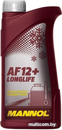 Охлаждающая жидкость Mannol Antifreeze AF12+ 1л