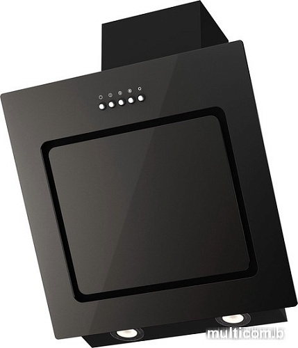 Кухонная вытяжка Krona Kirsa 500 black/black glass