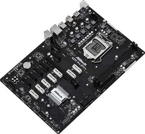 Материнская плата ASRock Q270 Pro BTC+