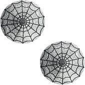 Украшение на грудь Lovetoy Reusable Spider Glittering Sexy Nipple Pasties LV763015 (серебристый)