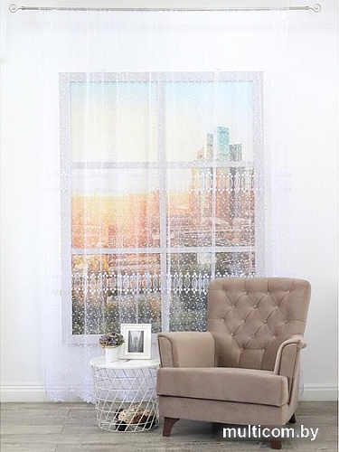 Тюль Amore Mio RR 42211-w 3x2.7см (белый)