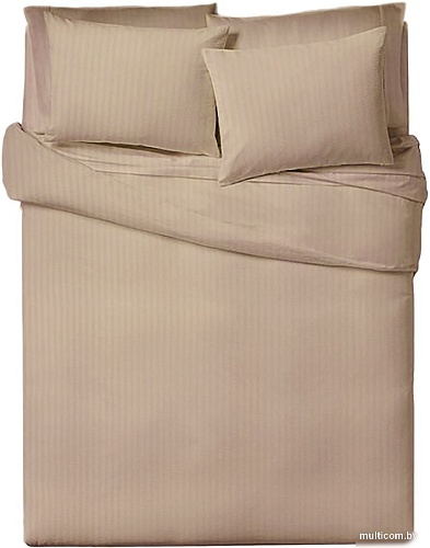Постельное белье Verossa Stripe 180x200x20 01 70079 (Bronze)