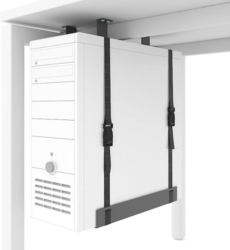 Держатель системного блока AOKE Europe AK-MF10L-BK (черный)