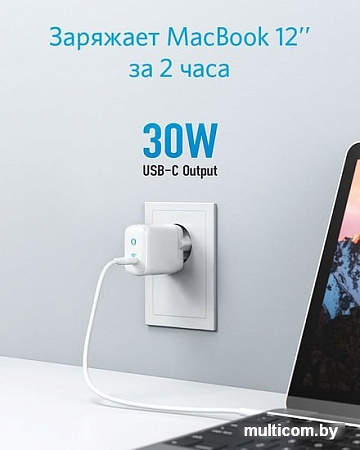 Сетевое зарядное Anker PowerPort III mini