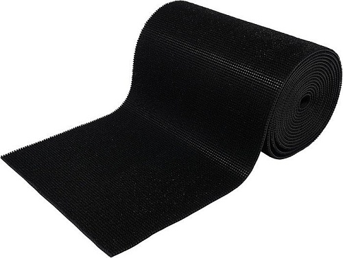 Ковровая дорожка Vortex Травка 90x1500 24004 (черный)