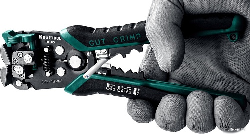 Инструмент для зачистки кабеля KRAFTOOL TK-10 22639
