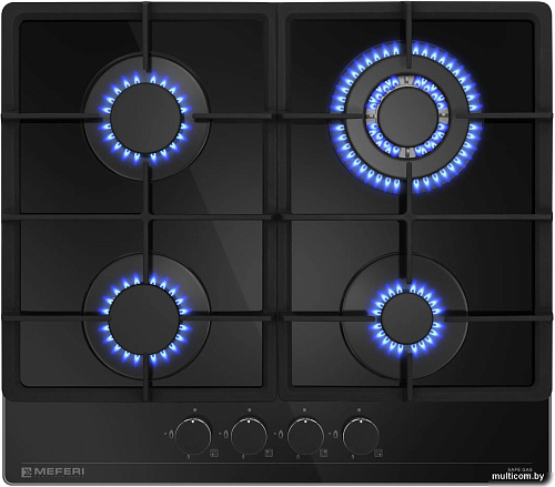 Варочная панель Meferi MGH604BK Glass Power