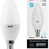 Светодиодная лампочка Gauss LED Elementary Candle 8W E14 6500K 33138 (10 шт)