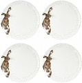 Набор обеденных тарелок Portmeirion Wrendale Designs Заяц WNOU4077-XB
