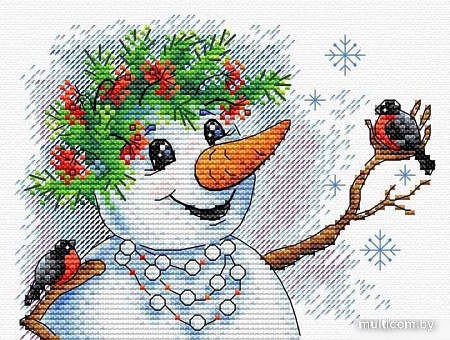 Набор для вышивания Жар-Птица Снежная история