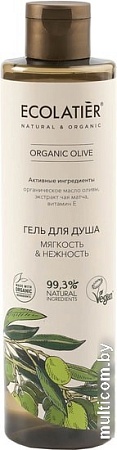 Косметика по уходу за телом Ecolatier Гель для душа Green Olive Мягкость и Нежность 350 мл