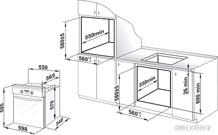 Духовой шкаф GEFEST ДА 602-02 Н1