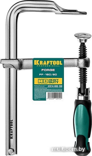 Струбцина KRAFTOOL Forge FF-160/80 32014-080-160