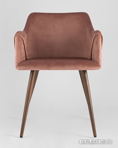 Стул с подлокотниками Stool Group Монарх (розовый)