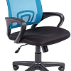 Кресло CHAIRMAN 696 black (голубой)
