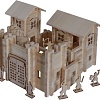 Сборная модель Лесовичок Замок №4