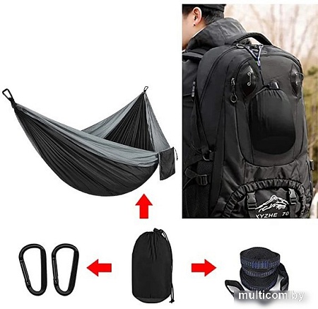 Туристический гамак Sundays C0011103D (серый/голубой)