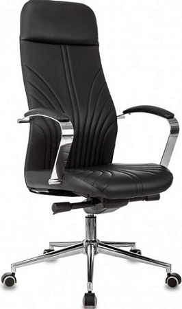 Офисное кресло Бюрократ CH-610SL-Lux (черный, экокожа)