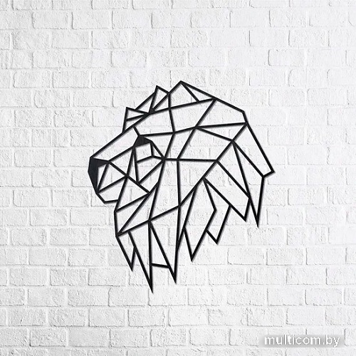 Настенная фигура Eco-Wood-Art Голова льва