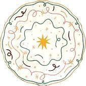 Блюдо Bitossi Frutto Della Passione PAN01061 (звезда)