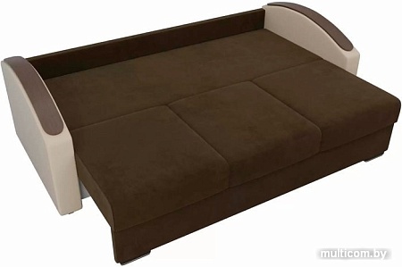 Диван Лига диванов Монако slide 101996 (коричневый/бежевый)