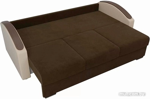 Диван Лига диванов Монако slide 101996 (коричневый/бежевый)