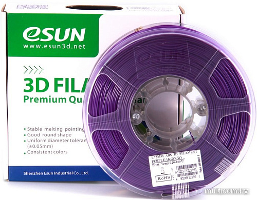 Esun ABS 1.75 мм 1000 г (фиолетовый)
