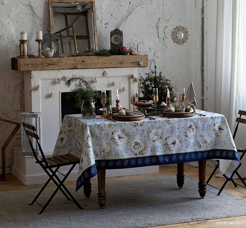 Скатерть Этель Snow animals 149x180 5035909