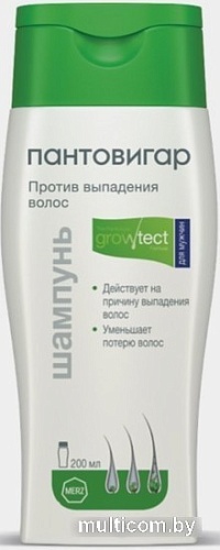 Шампунь Пантовигар Против выпадения волос мужской 200 мл