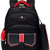 Школьный рюкзак Sun Eight SE-22005 (черный/красный)