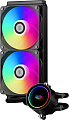 Система жидкостного охлаждения для процессора PCCooler DA240 ARGB (черный)
