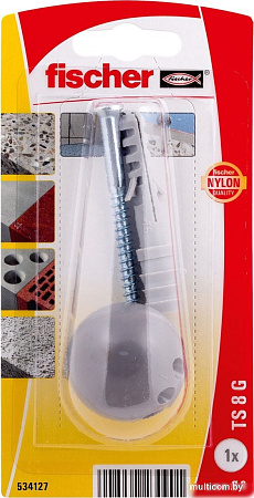 Упор дверной Fischer TS 8 G K NV 534127