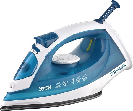 Утюг HomeStar HS-4010 (белый/синий)