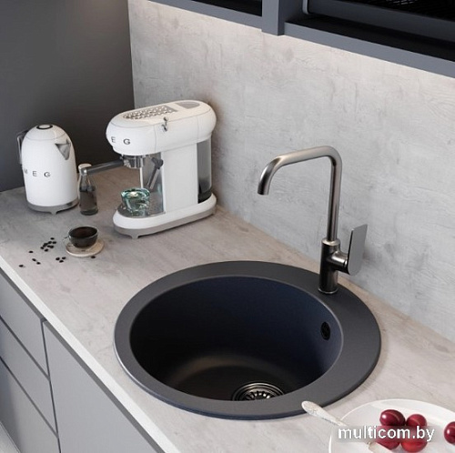 Кухонная мойка Mixline ML-GM13 551897 (антрацит)