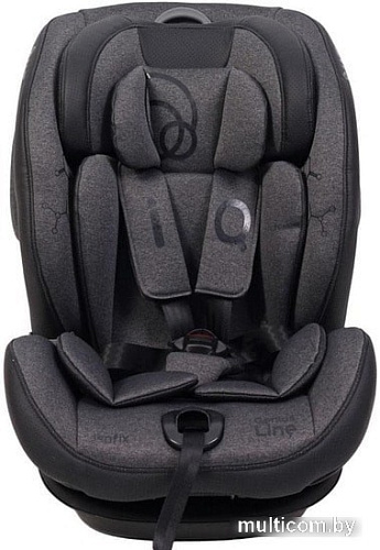 Детское автокресло Rant IQ isofix Genius Line (темно-серый)