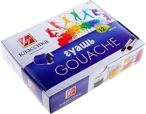 Гуашь Луч Классика 19С 1277-08 (12 цв.)