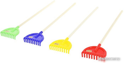 Грабли для песочницы Полесье Грабли №24 41135 (76 см, в ассортименте)