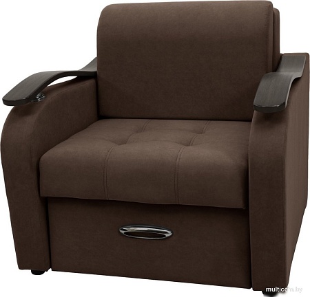 Кресло Сириус Лидер-2 ППУ 95x110 (Eva 27 велюр коричневый)