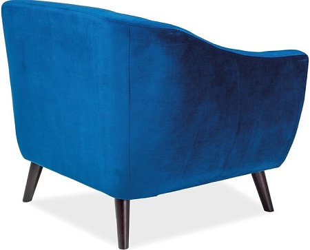 Интерьерное кресло Signal Molly 1 Velvet Bluvel 86 (синий)