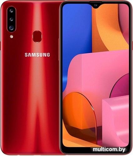 Смартфон Samsung Galaxy A20s 3GB/32GB (красный)