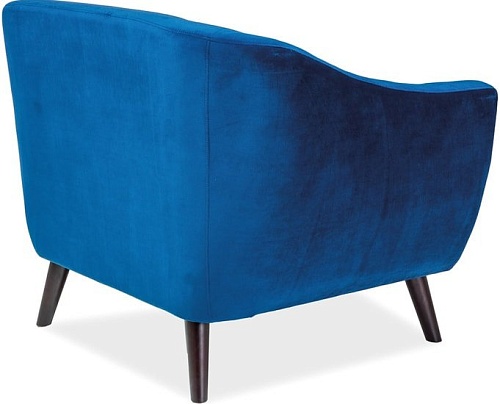 Интерьерное кресло Signal Molly 1 Velvet Bluvel 86 (синий)