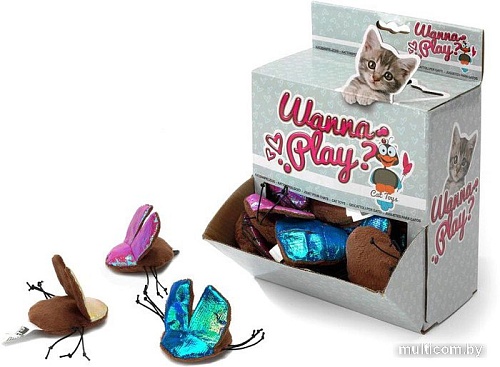 Игрушка для кошек EBI Блестящий жук 409-437513