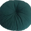 Декоративная подушка Sled Круглая 40x40x10 (зеленый)
