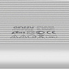 Портативное зарядное устройство Ginzzu GB-3975B (белый)