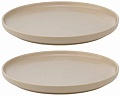 Набор тарелок Tkano Essential TK22-TW-PL0009 (2шт, бежевый)